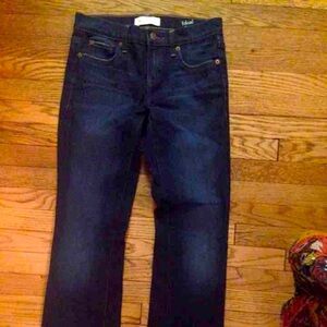 NEW HENRY & BELLE STRAIGHT LEG DARK JEANS 25